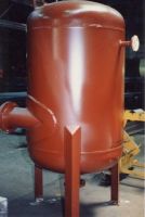 42 Inch Carbon Steel Vessel With 10 Inch Reinforced Tangential Nozzle